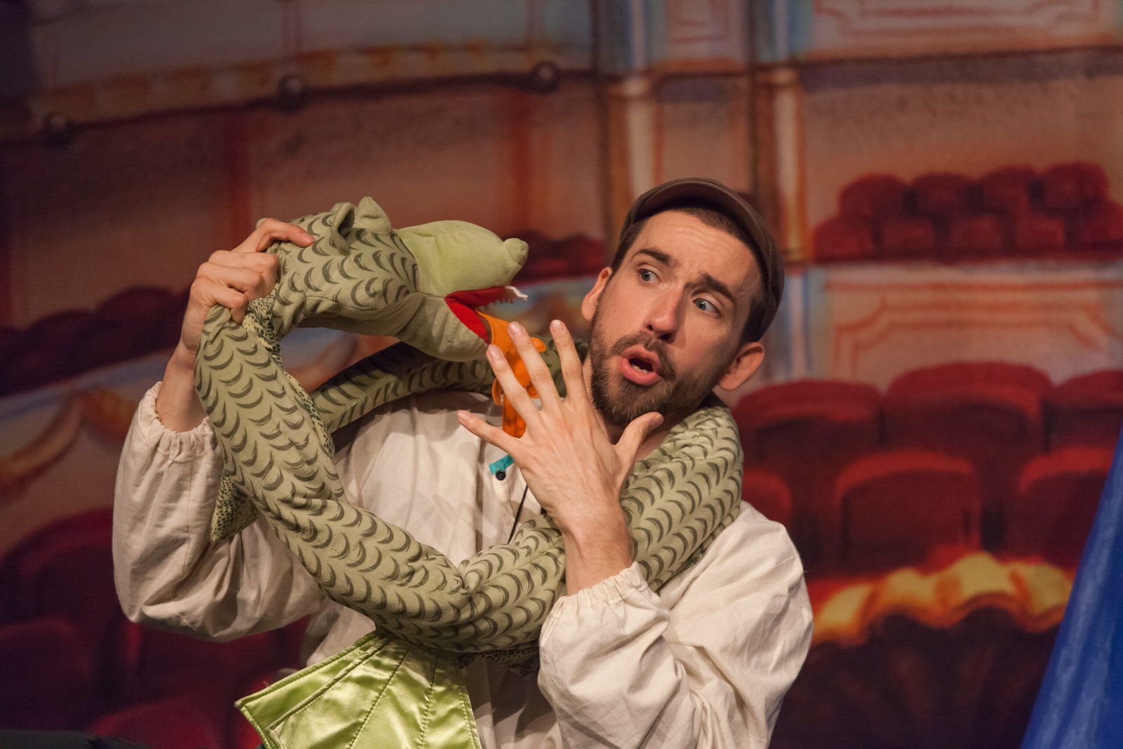 Papageno als Tamino