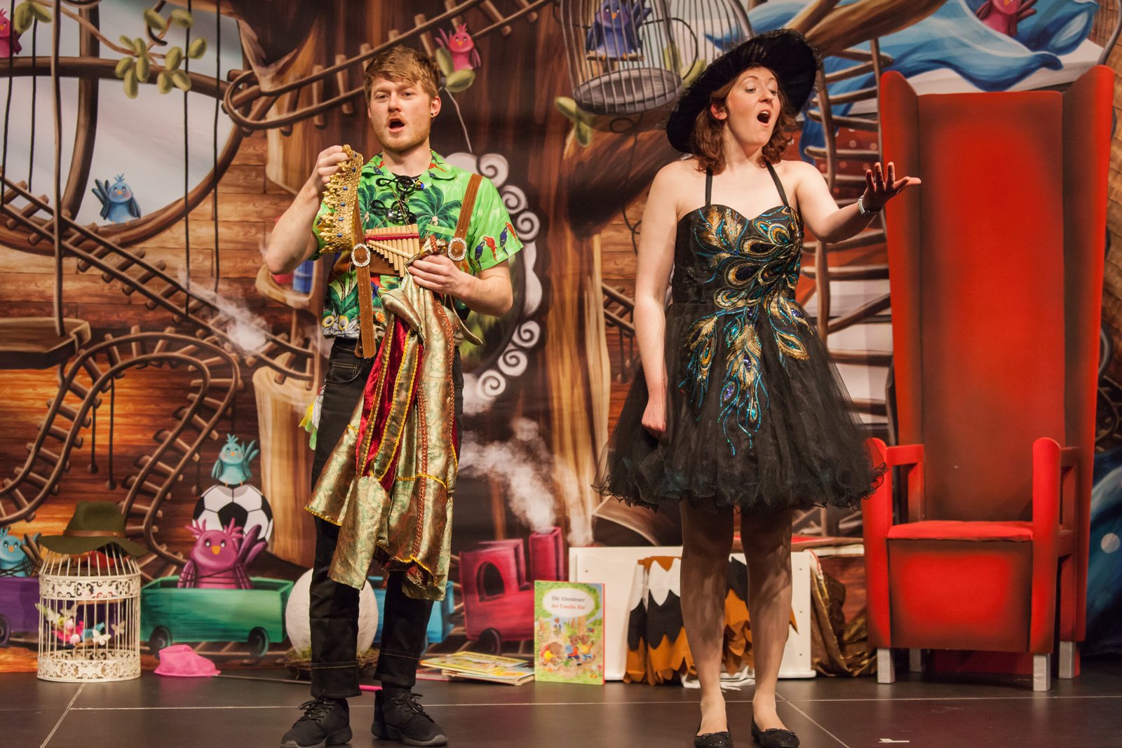 Kinderoper: Papageno und die Zauberflöte
